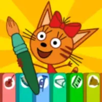 Kid-E-Cats Coloring Book Games