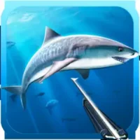 Hunter underwater spearfishing