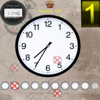 Clock Learning game