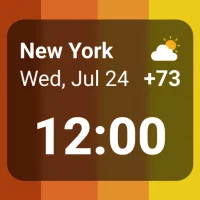 World Clock Widget & Weather