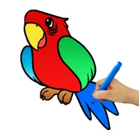 Birds Coloring Games