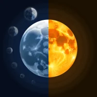 Moon Phases & Sun Calendar