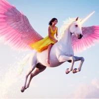Magic Flying Horse Unicorn sim