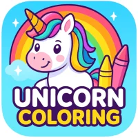 Cute Unicorn Coloring