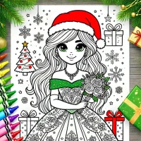Princess Coloring Book & Games
