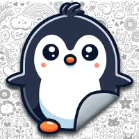 Sticker Puzzle - Coloring Book