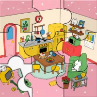 Sticker Book: Jigsaw Puzzle