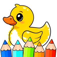 Glitter Coloring book for Kids