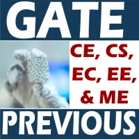 GATE Previous Papers