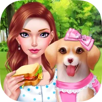 Fashion Doll - Pet Picnic Day