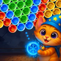 Cat Bubble Shooter: Pop Rescue