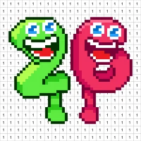 Fun Pixel Number Coloring Game