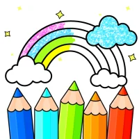 Glitter Coloring for Toddlers