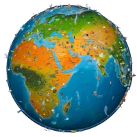 world map atlas 2026