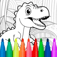 Dinosaur Coloring Games