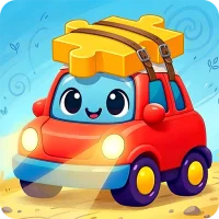 Car games and puzzles for kids