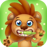 Brushing teeth game for baby!