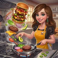 Madness Burger Cooking Games