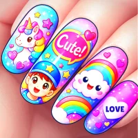 Nail Art - Nails Salon ASMR