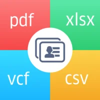 Contacts to Excel, PDF, CSV