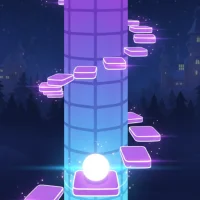 Tower Hop EDM Rush Music Game