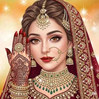 Indian Bridal Wedding Dress up