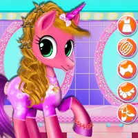 Unicorn Pony Horse Grooming