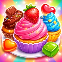 Cupcake Match 3 Puzzle Game