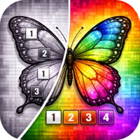 Pixel Coloring Paint by Number