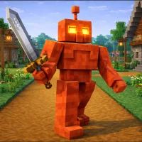 Modern Block City Craft Game