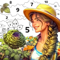 Farm Color By Number