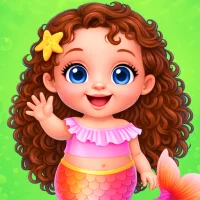 Cute Little Mermaid Daycare