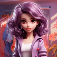 Talking Dress Girl: AI Fashion